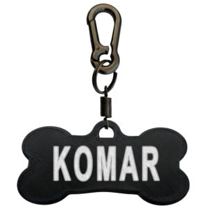 پلاک شناسایی سگ مدل komar