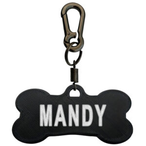 پلاک شناسایی سگ مدل Mandy