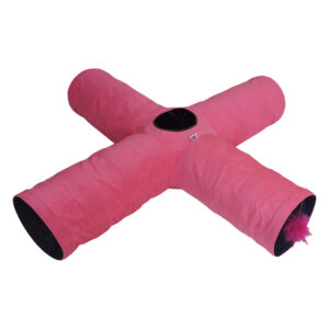 اسباب بازی گربه آدریاناپت مدل تونل چهار شاخه بلند