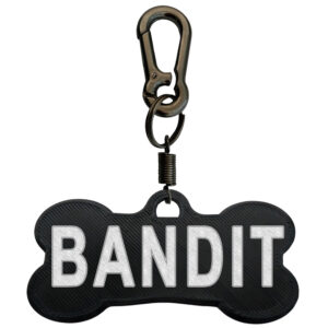 پلاک شناسایی سگ مدل BANDIT