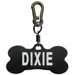 پلاک شناسایی سگ مدل Dixie