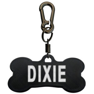 پلاک شناسایی سگ مدل Dixie