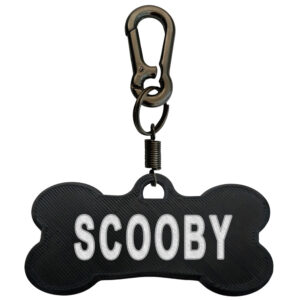 پلاک شناسایی سگ مدل Scooby