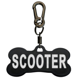 پلاک شناسایی سگ مدل SCOOTER