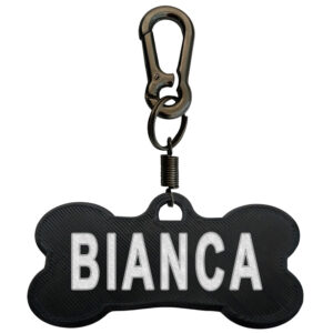 پلاک شناسایی سگ مدل Bianca