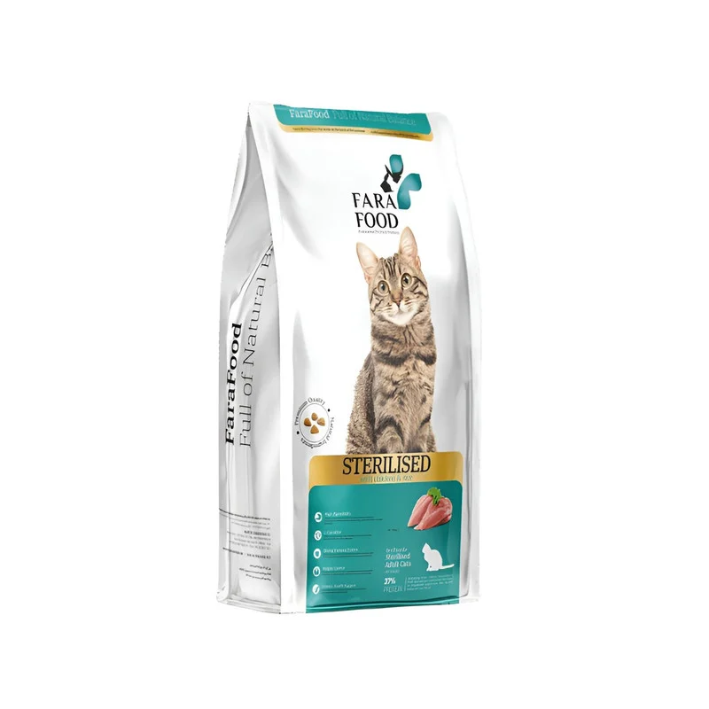 mg_20260811_141314 غذا خشک گربه بالغ فرافود مدل عقیم شده طعم مرغ و برنج وزن 1000 گرم - Image 1
