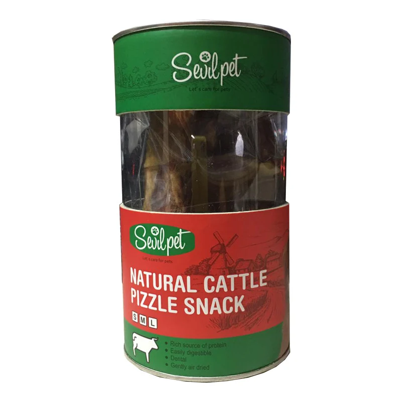 mg_20260818_125235 تشویقی سگ سویل پت مدل Natural Cattle Pizzle Snack وزن 150 گرم - Image 1