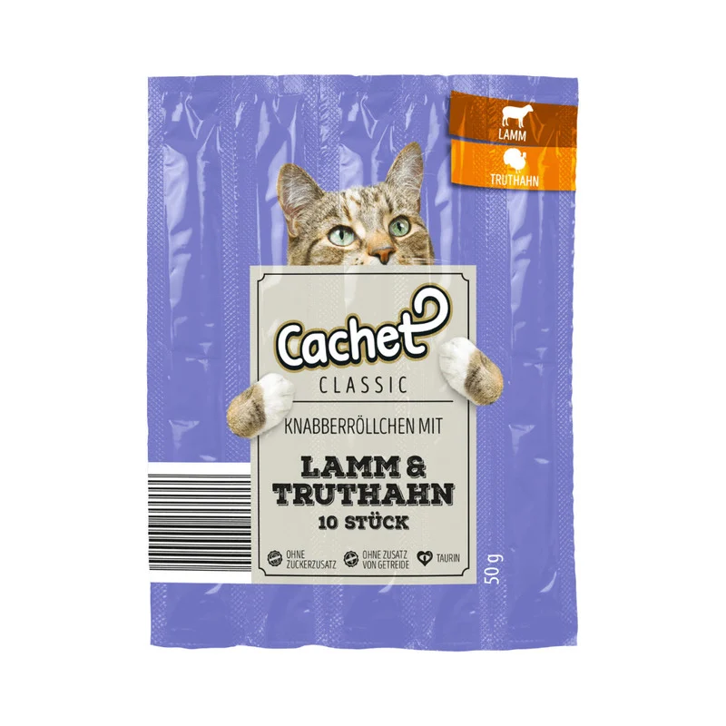 mg_20260818_130926 اسنک تشویقی گربه کچت مدل New Truthahn And Lamm بسته 5 عددی - Image 1